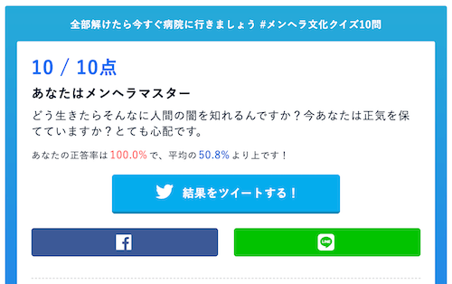 あなたのメンヘラ界隈の理解度クイズ